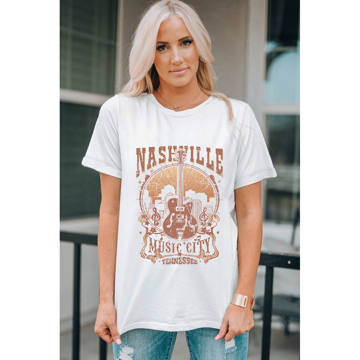 Nashville Music City Graphic Tee product image