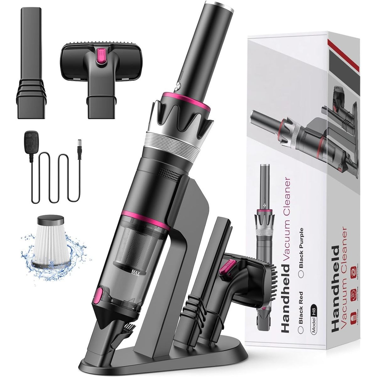 BSRCO Handheld Cordless Vacuum for Car product image