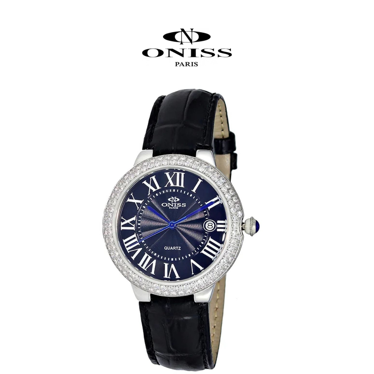 Oniss Women's Glam  Black Dial Watch product image