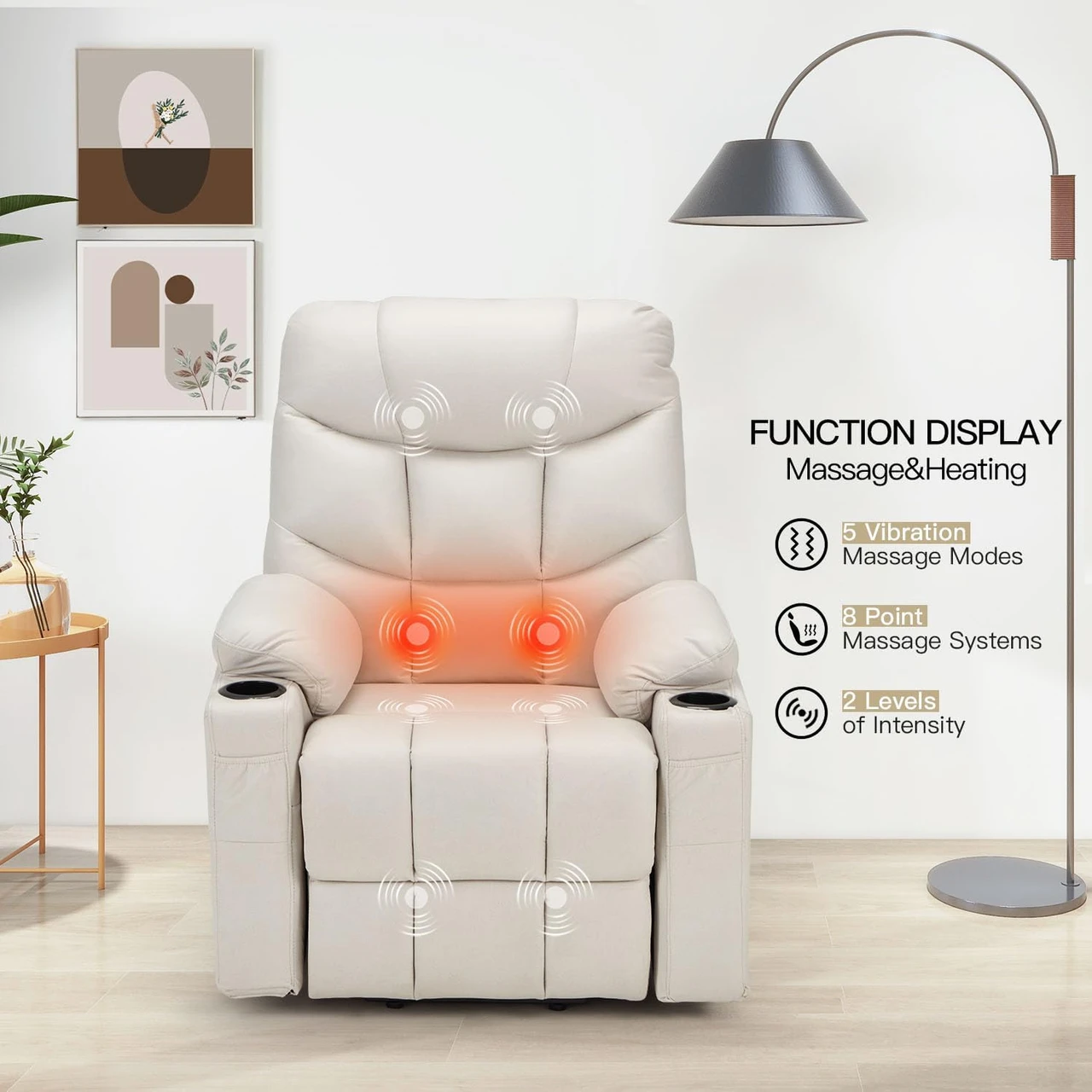  Power Lift Recliner with Heated Vibration Massage product image