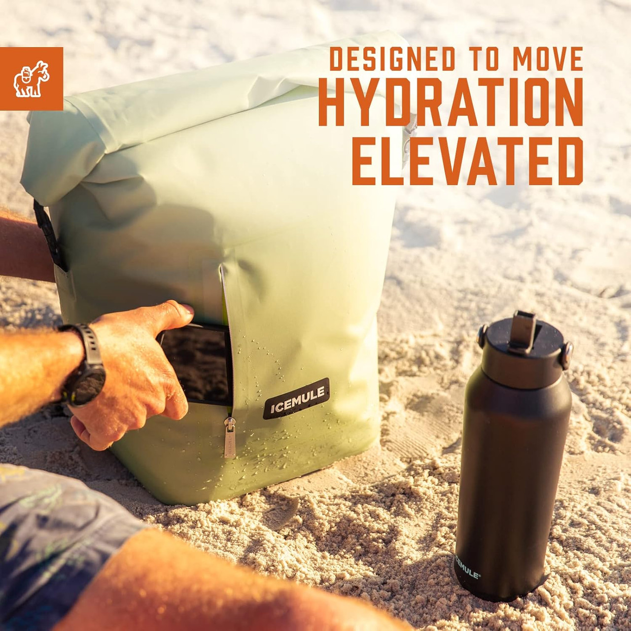 ICEMULE 32oz Vacuum Insulated Pro Grade Stainless Steel Tumbler product image