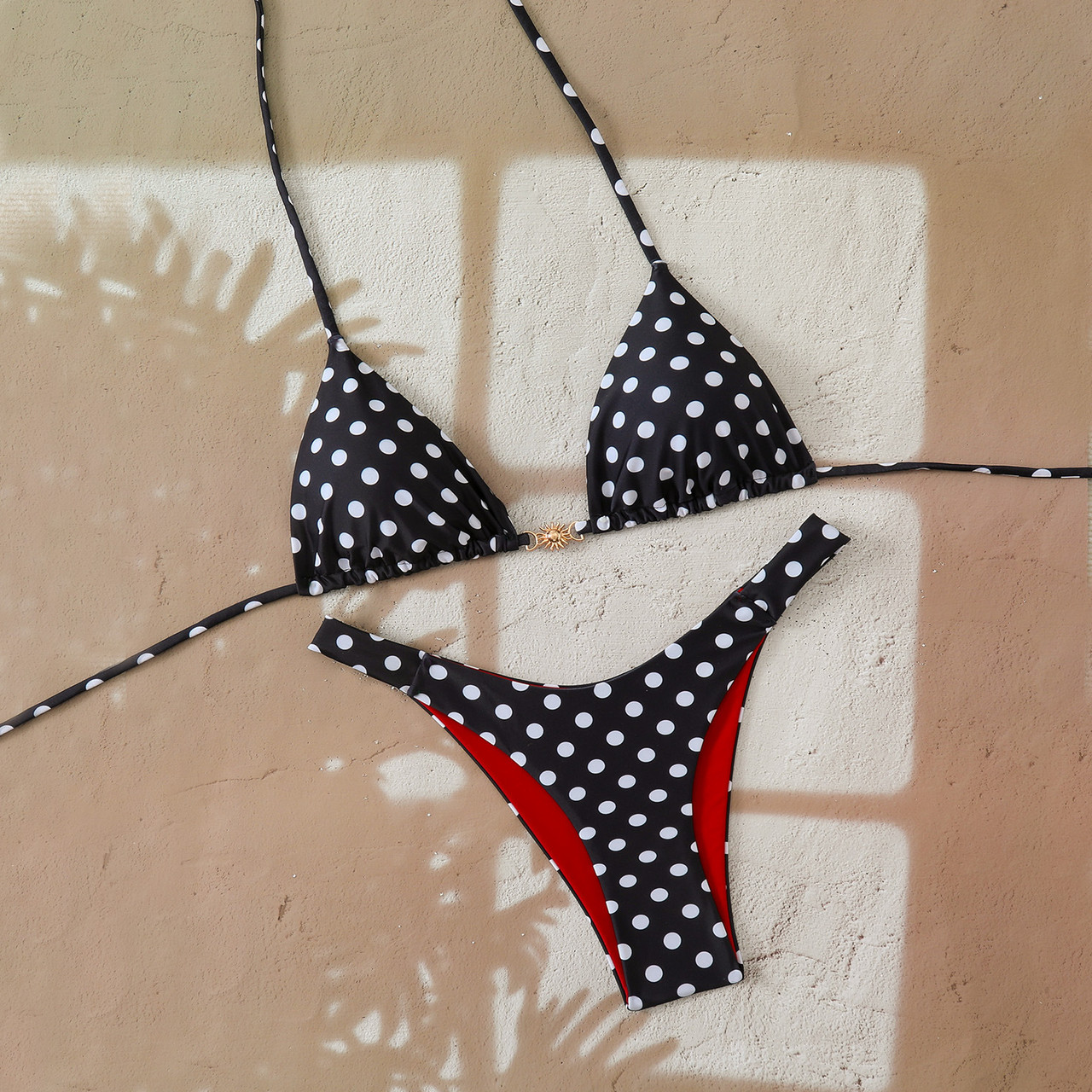 Women's Printed Triangle Bikini product image