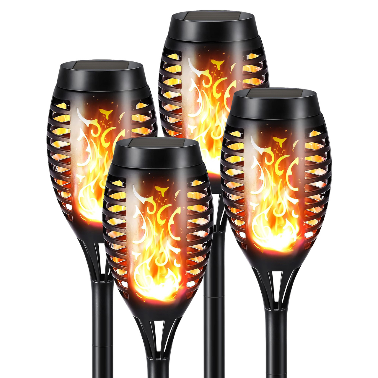 Solar Torch Flame Pathway Light (1- to 12-Pack) product image
