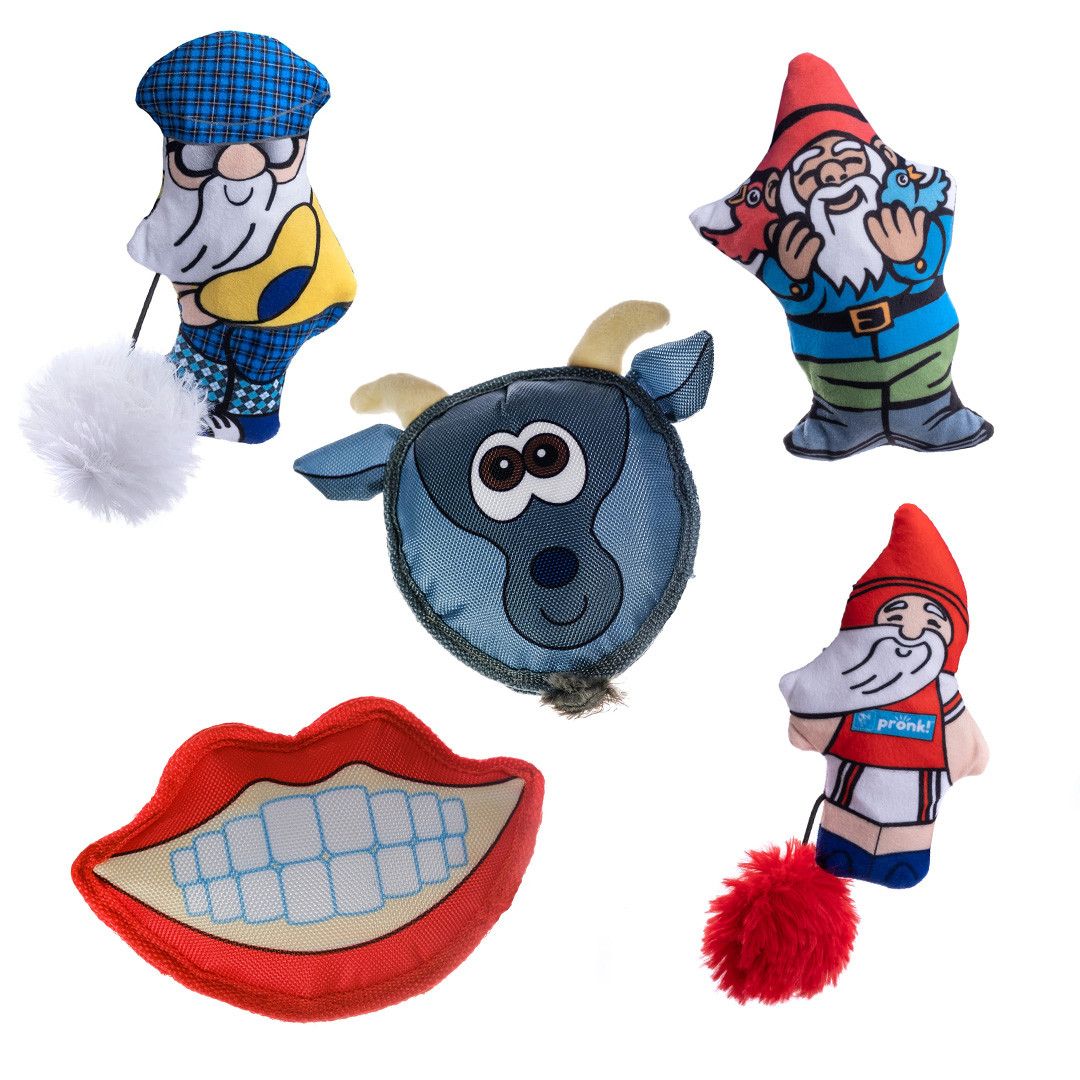 Pronk! Pets Squeaky Dog Toys (5-Pack) product image
