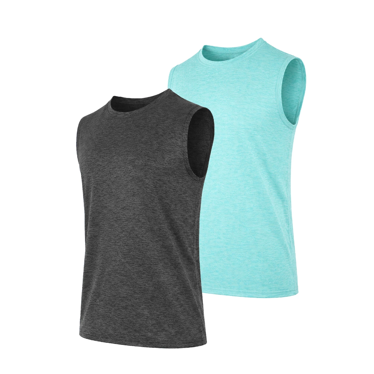 Men's Moisture Wicking Performance Sleeveless Muscle Tee (1- to 3-Pack) product image