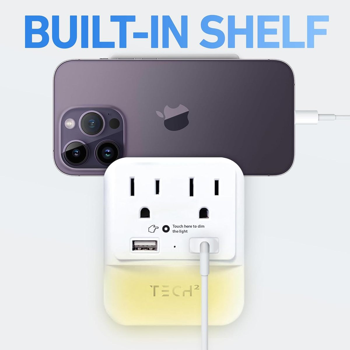 Multi Plug Wall Outlet Surge Protector product image