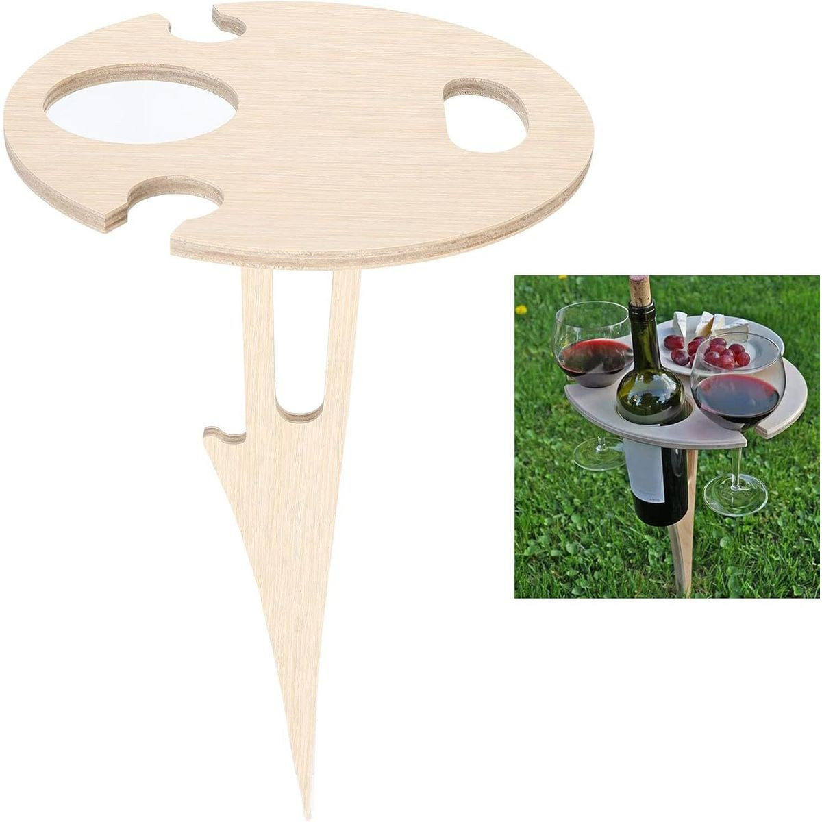 Portable Beach Wine Table product image