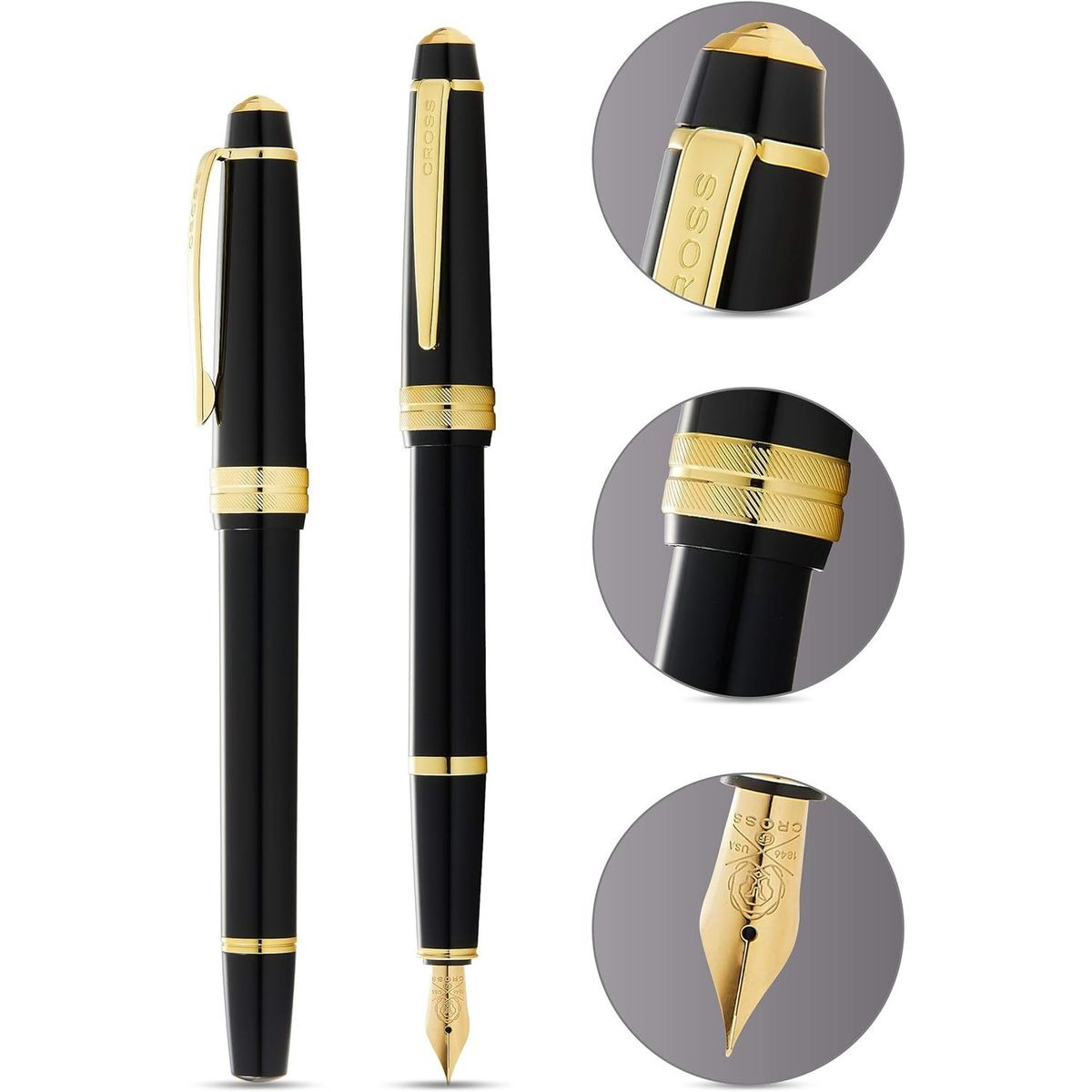 Cross Bailey Light Polished Black Resin Pen product image