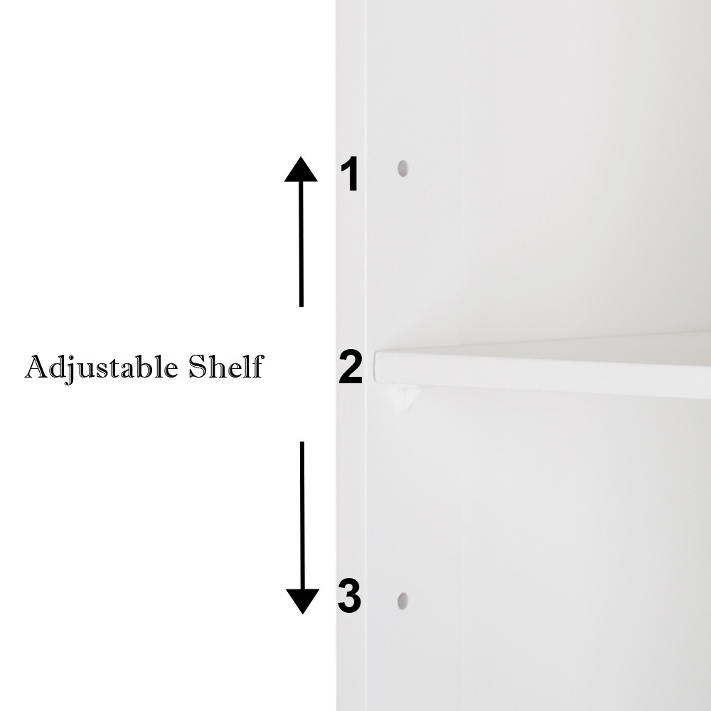 Wooden Bathroom Storage Floor Cabinet product image