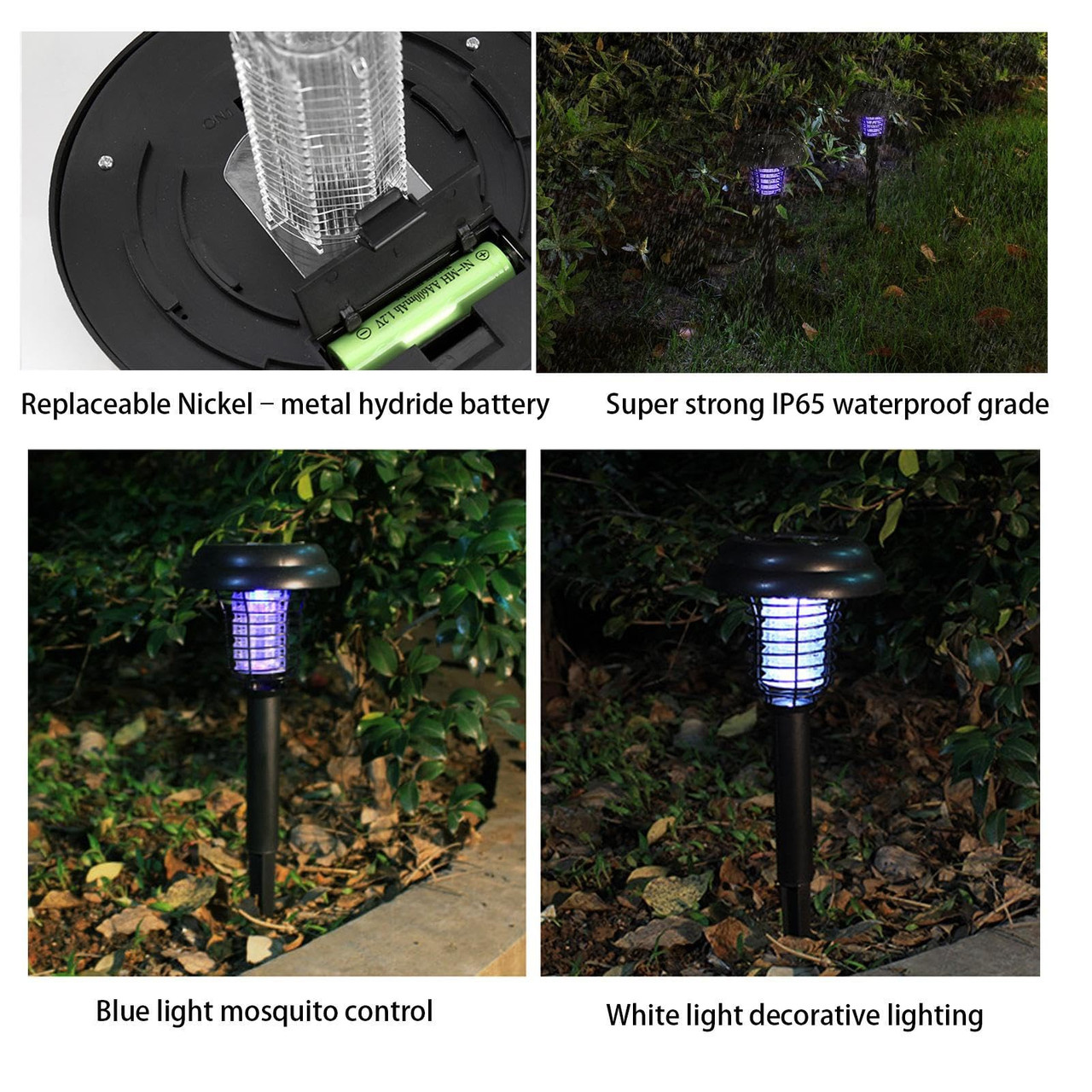 Outdoor Solar Mosquito Repellent Light (2- to 12-Pack) product image