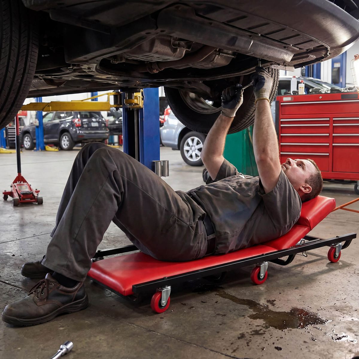 Padded Mechanic Rolling Creeper product image