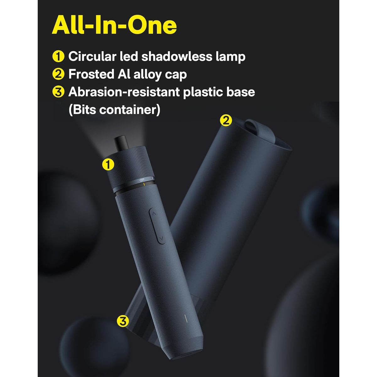 HOTO Electric Rechargeable Screwdriver product image