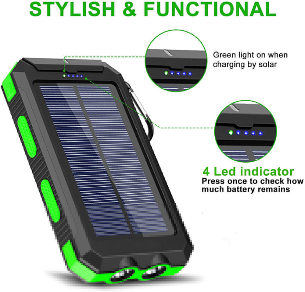 20000mAh Outdoor Solar Power Bank  product image