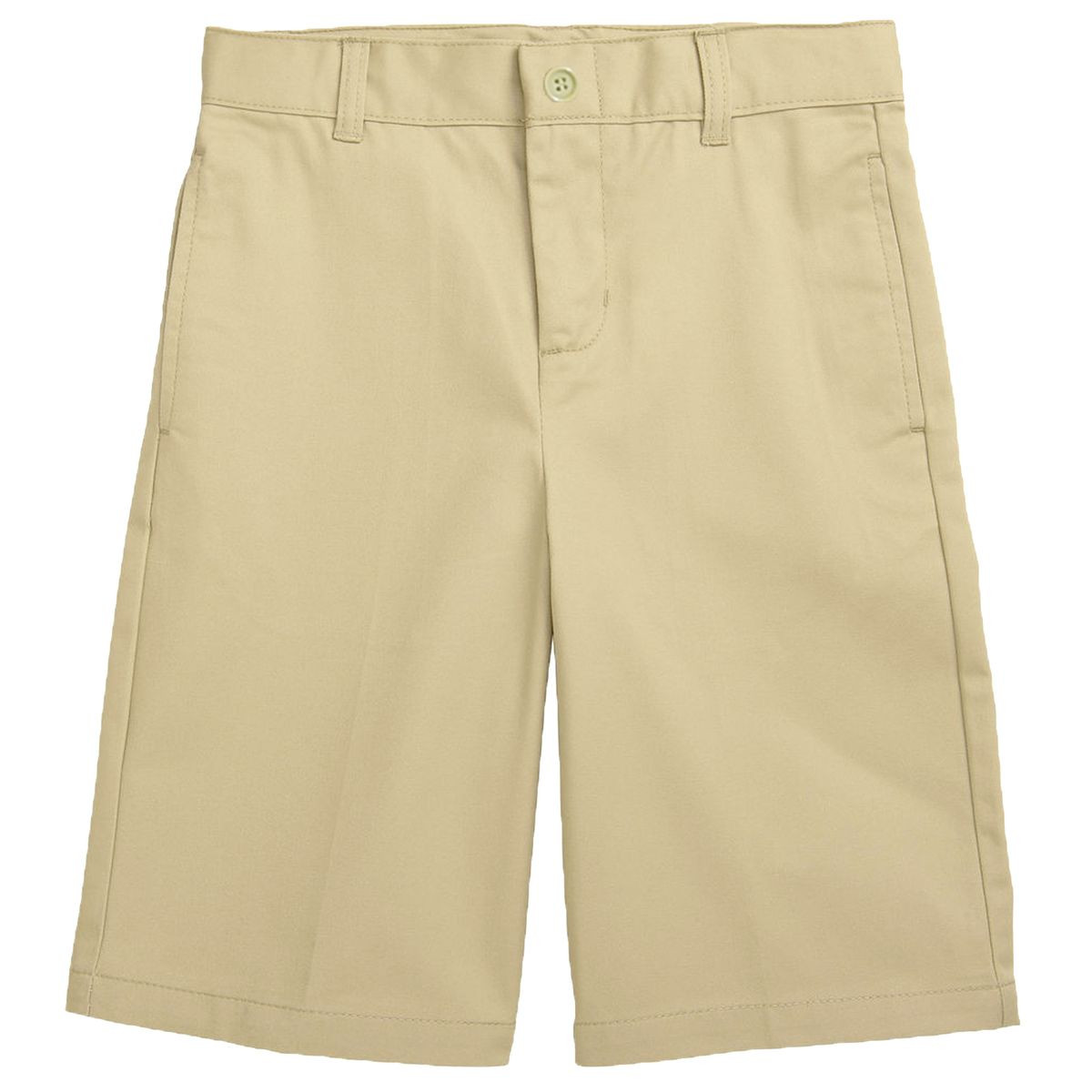 Boys' Stretch Slim Fit School Uniform Twill Shorts product image