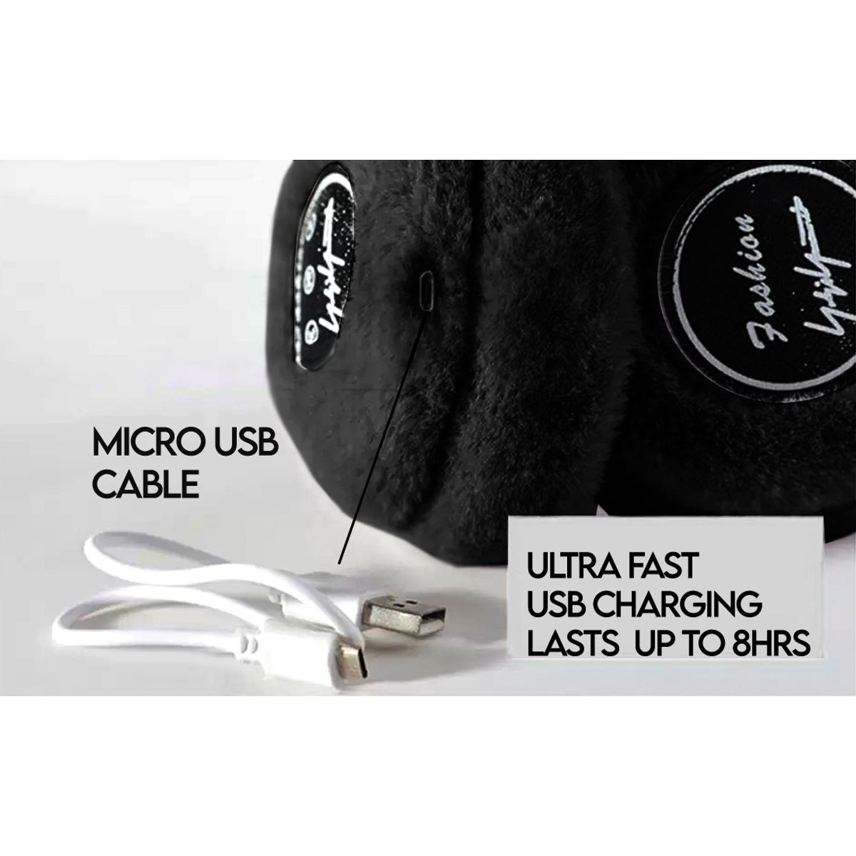 Bluetooth Earmuffs Headphones with Mic product image