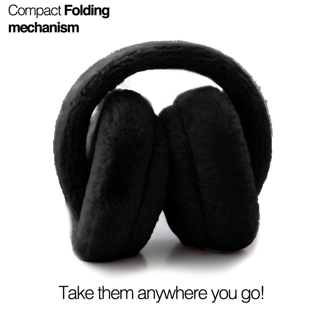 Bluetooth Earmuffs Headphones with Mic product image
