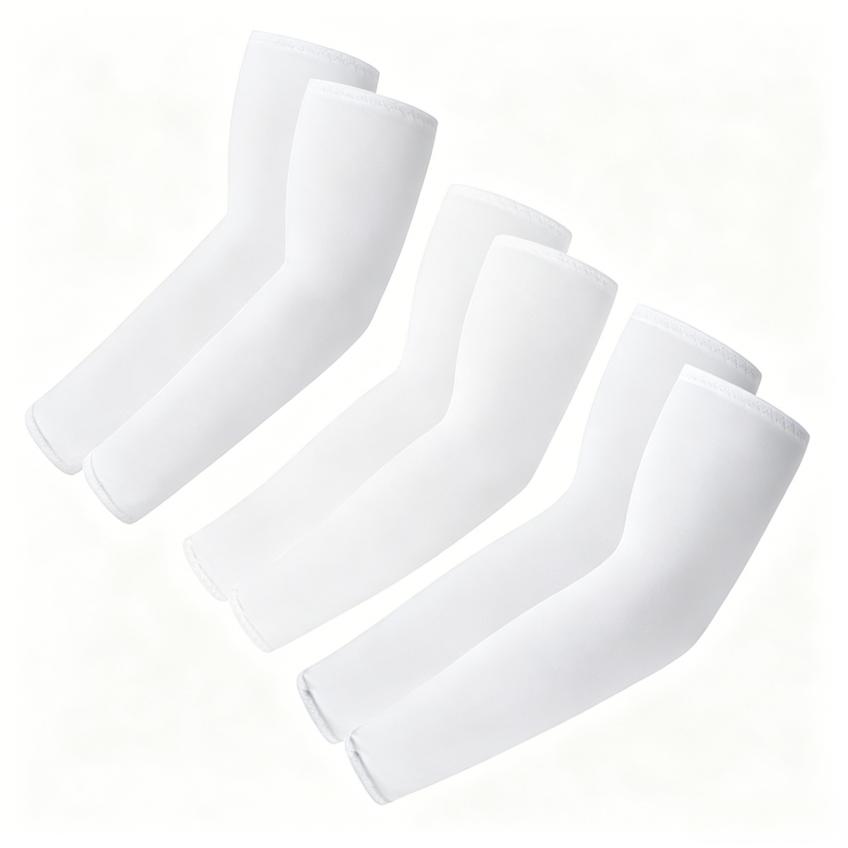Ice Silk Sun Protection Arm Sleeves (3-Pack) product image