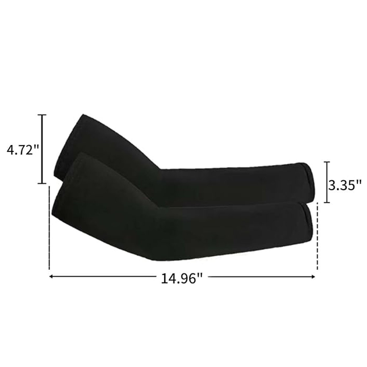 Ice Silk Sun Protection Arm Sleeves (3-Pack) product image