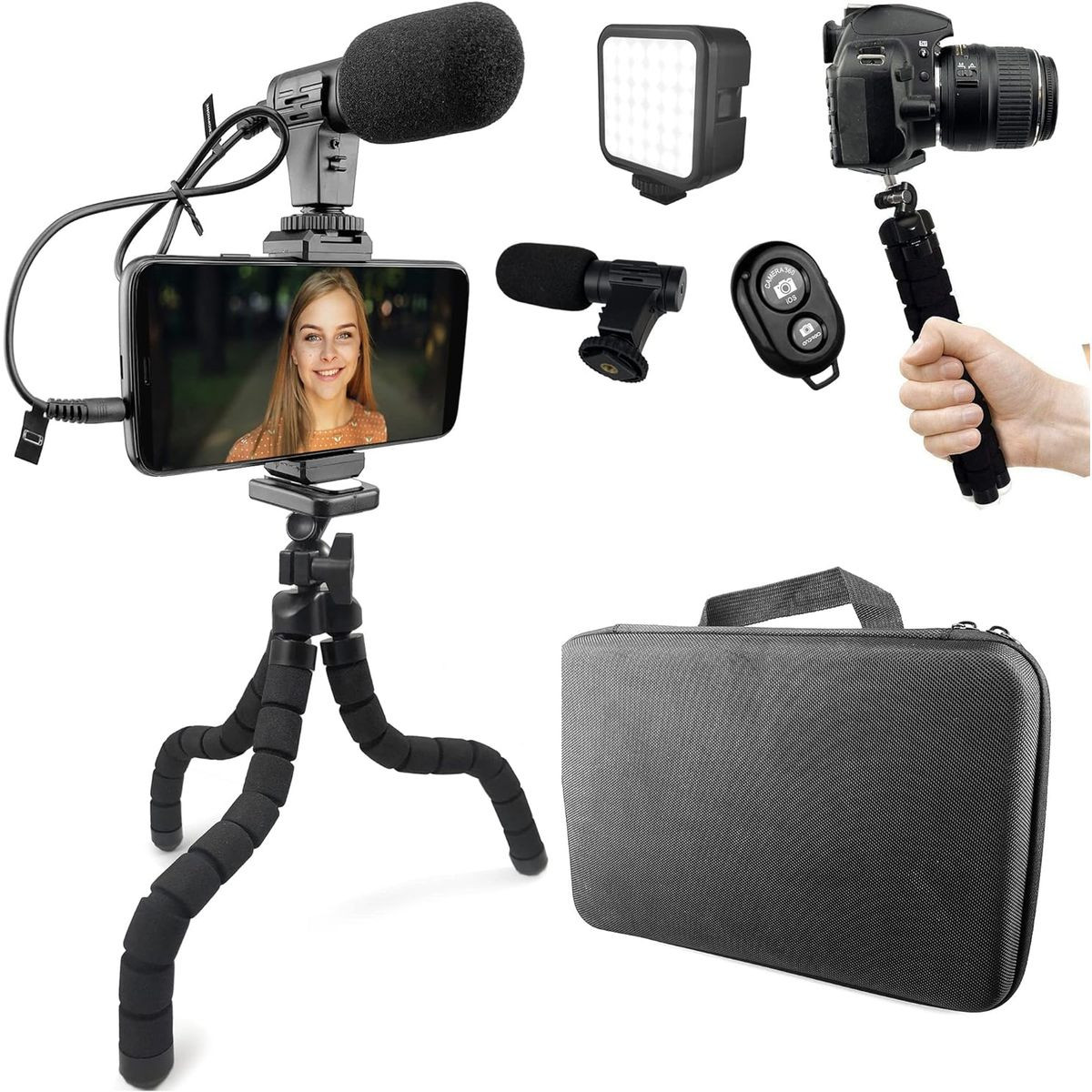 Flexible Tripod Vlog Kit product image