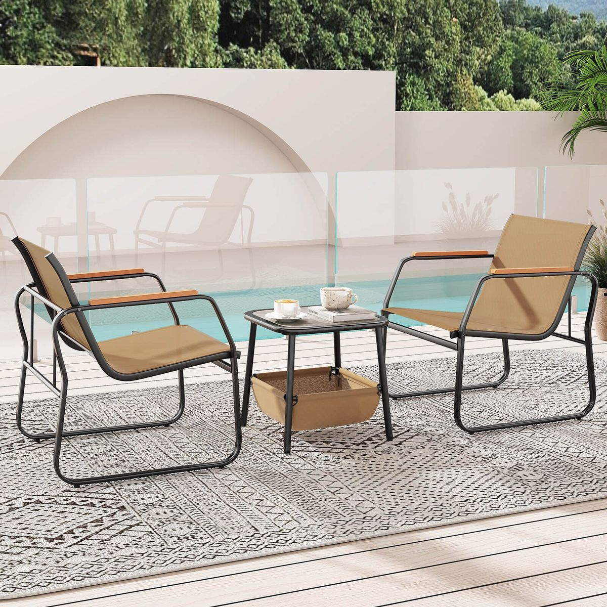 Patio Furniture Set (3-Pieces) product image