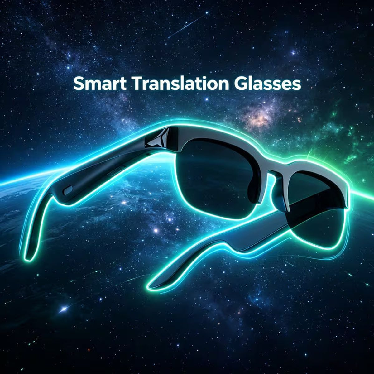 Intelligent AI Smart Translation Glasses product image