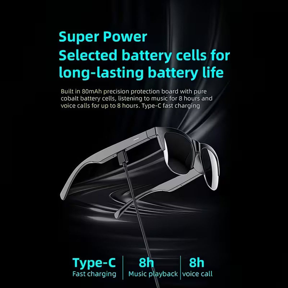 Intelligent AI Smart Translation Glasses product image
