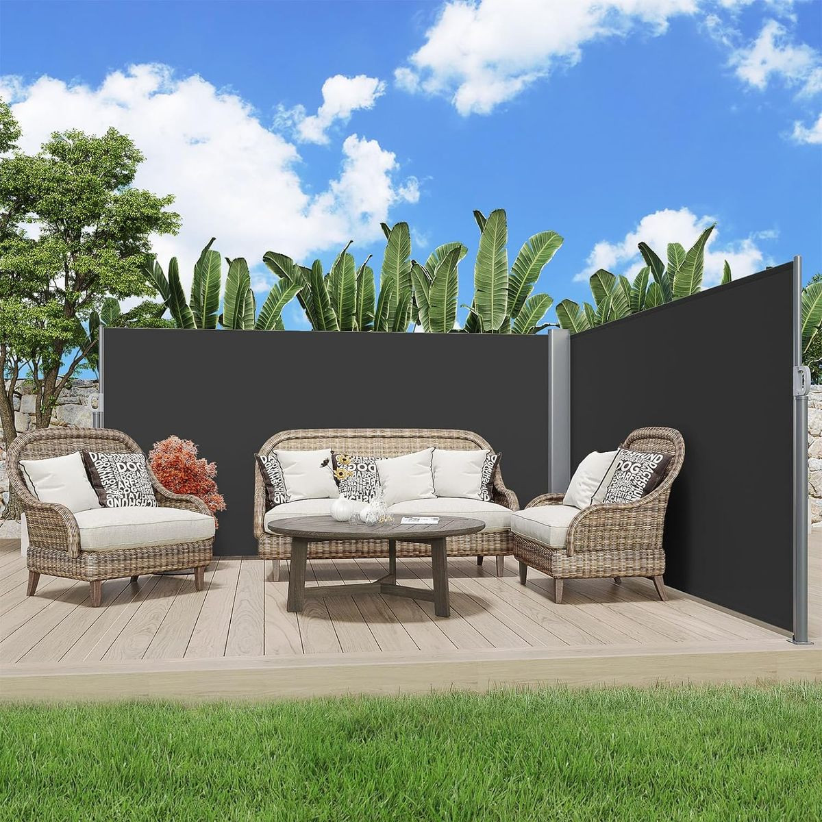 236" x 63" Retractable Double Side Awning product image