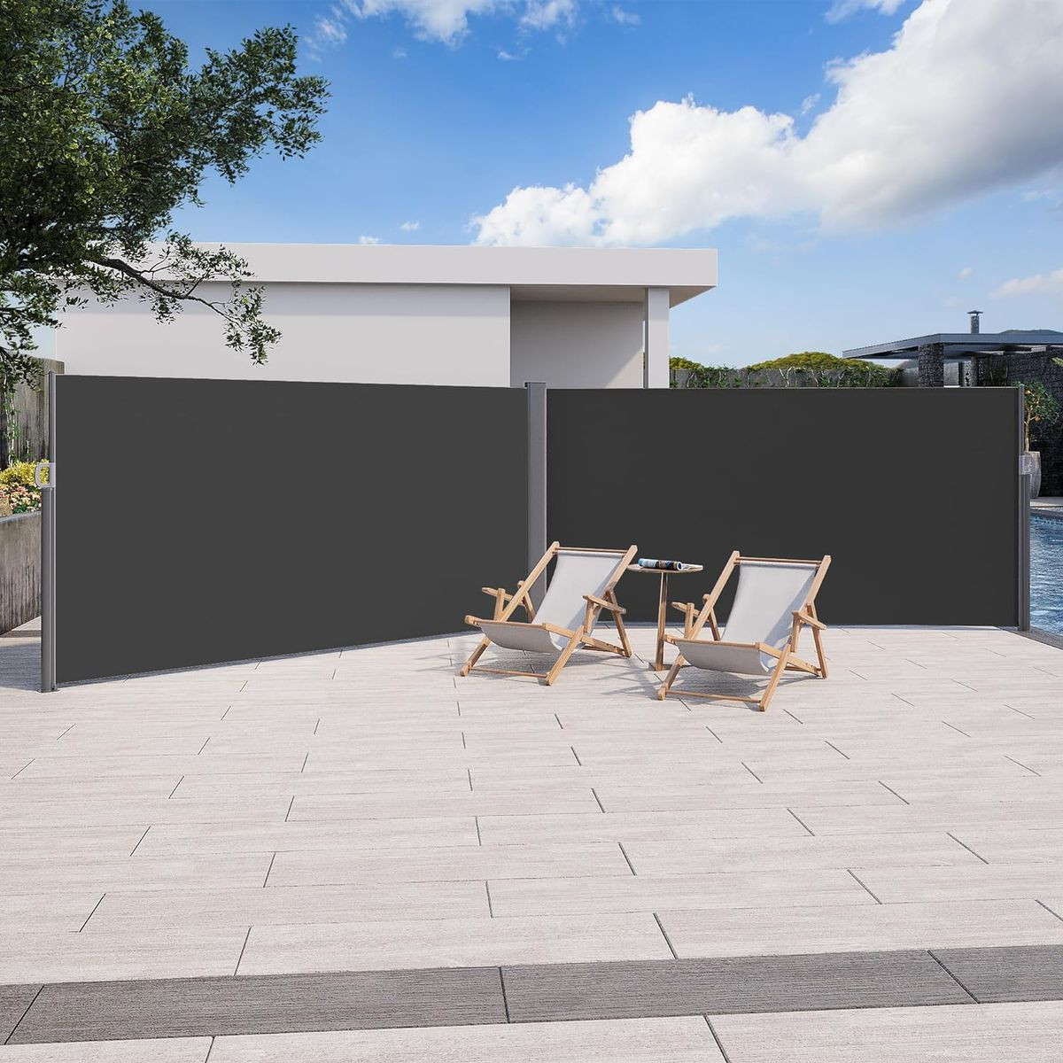 236" x 63" Retractable Double Side Awning product image