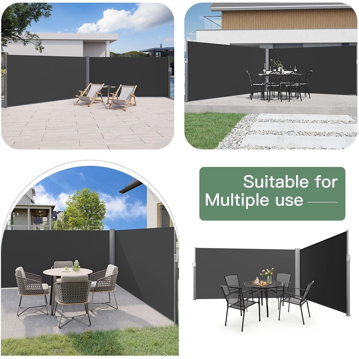 236" x 63" Retractable Double Side Awning product image
