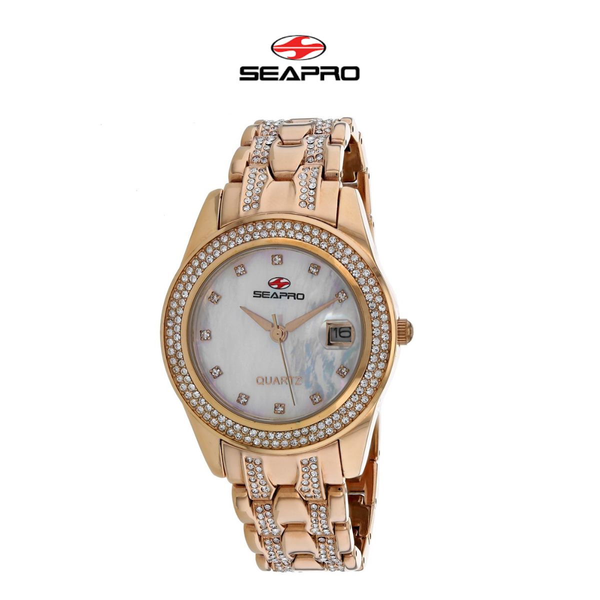 Seapro Women's Intrigue Mother of Pearl Dial Watch product image