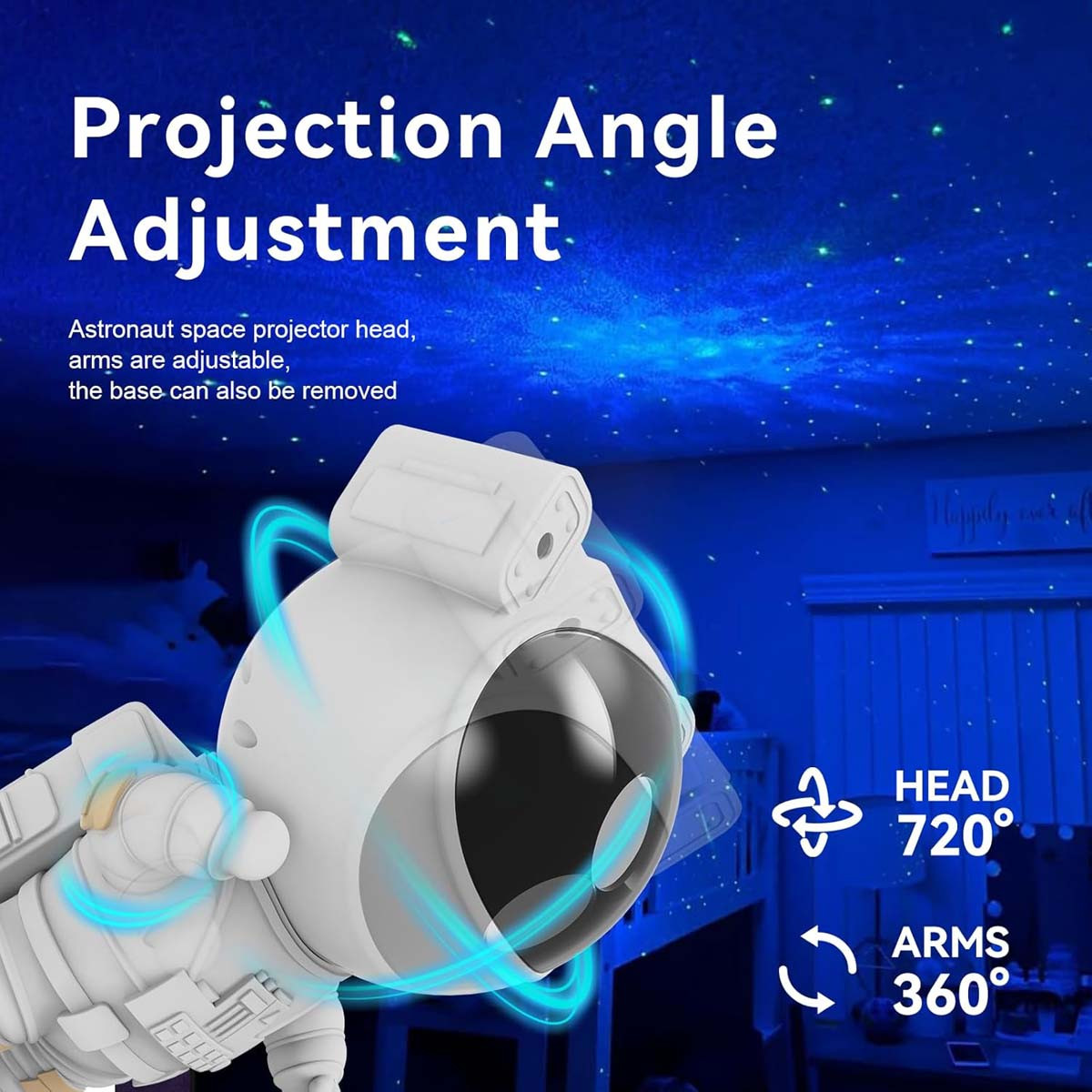 Moon Man Galaxy Projector Light product image