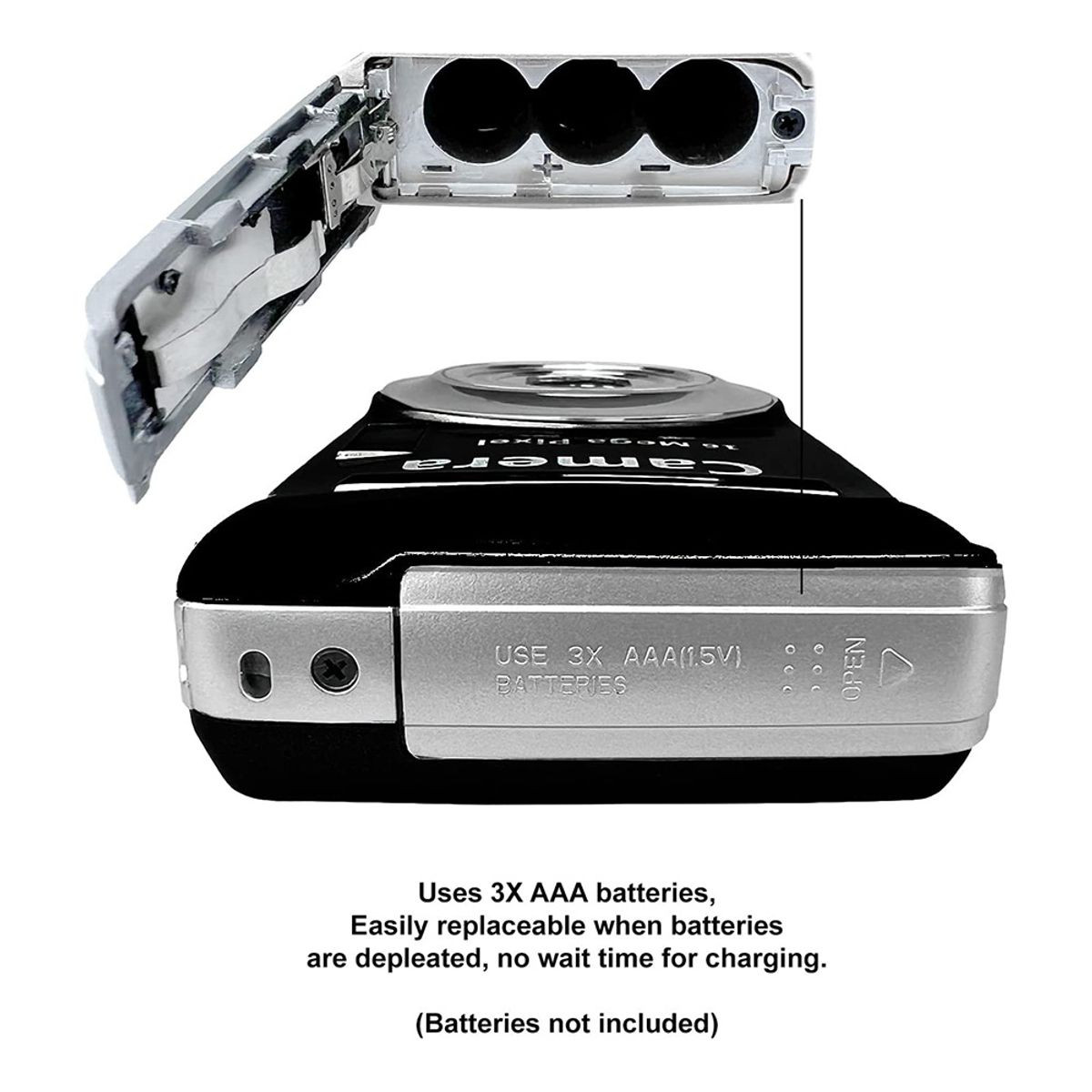16 MP Digital Video Camera with 2.4 Inch Display and USB Cable product image