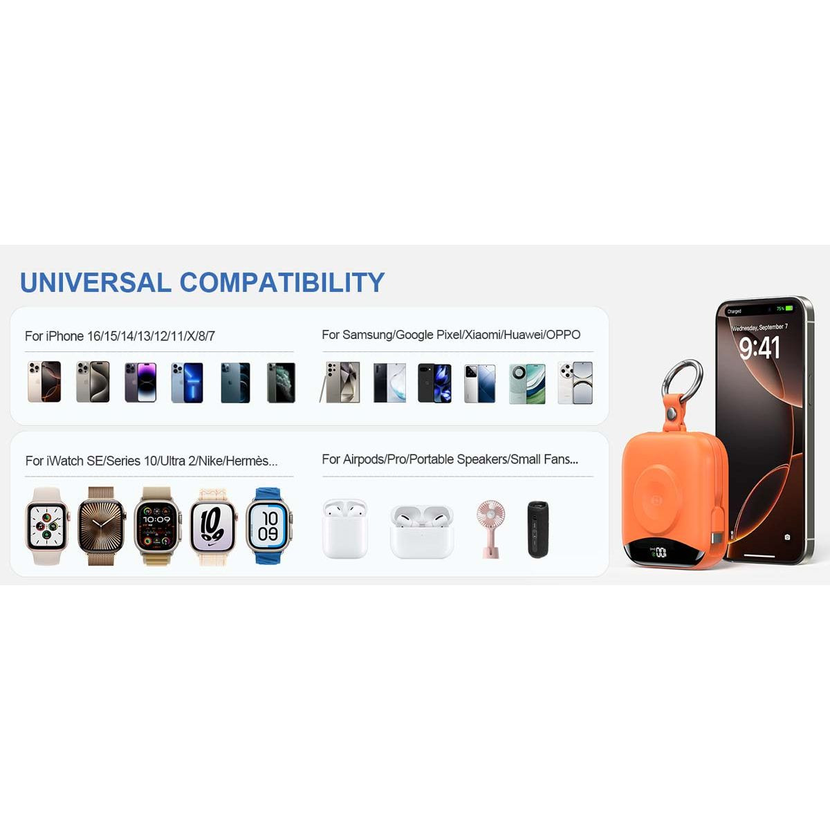 Chain Charge Portable Powerkey product image