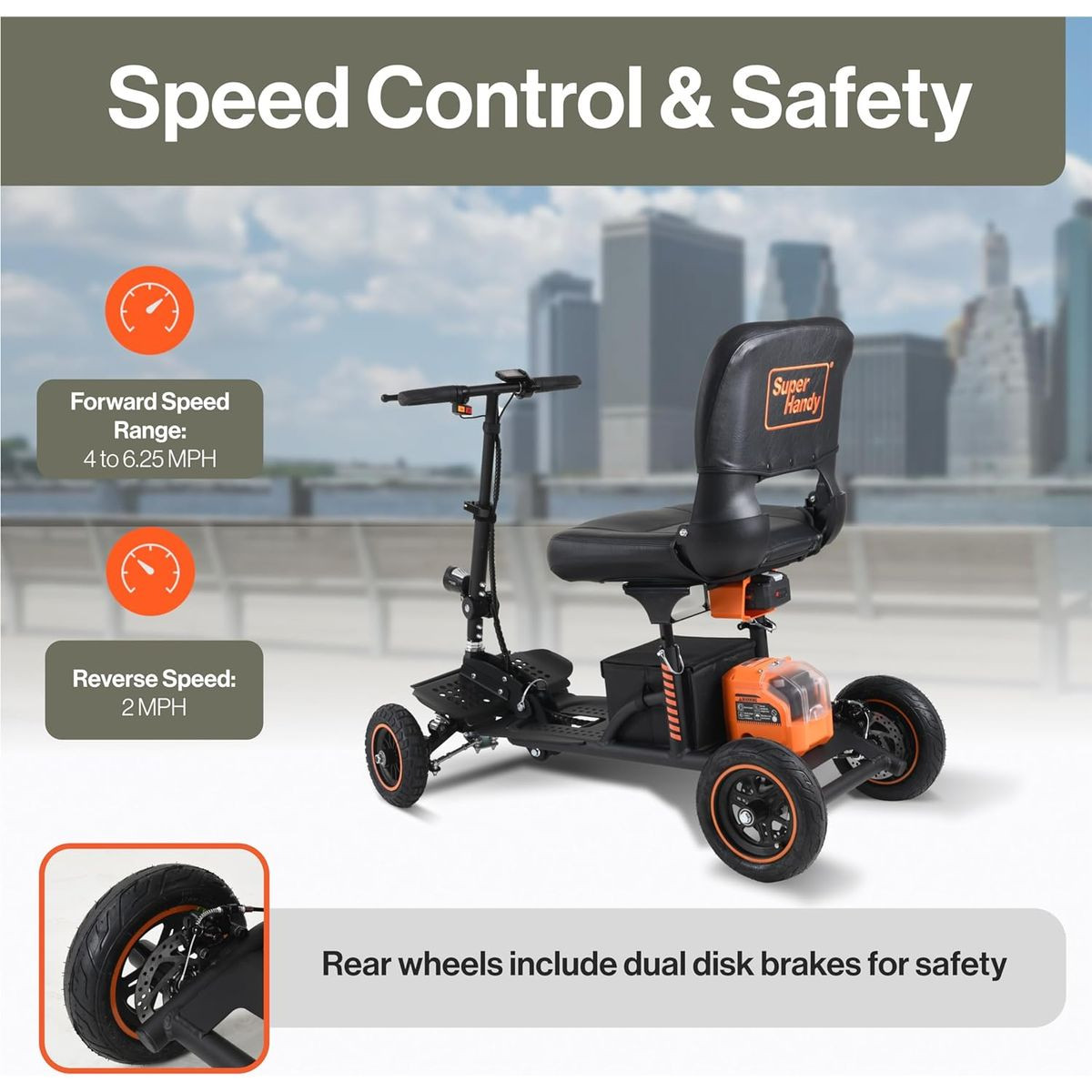 SuperHandy Mobility Scooter product image