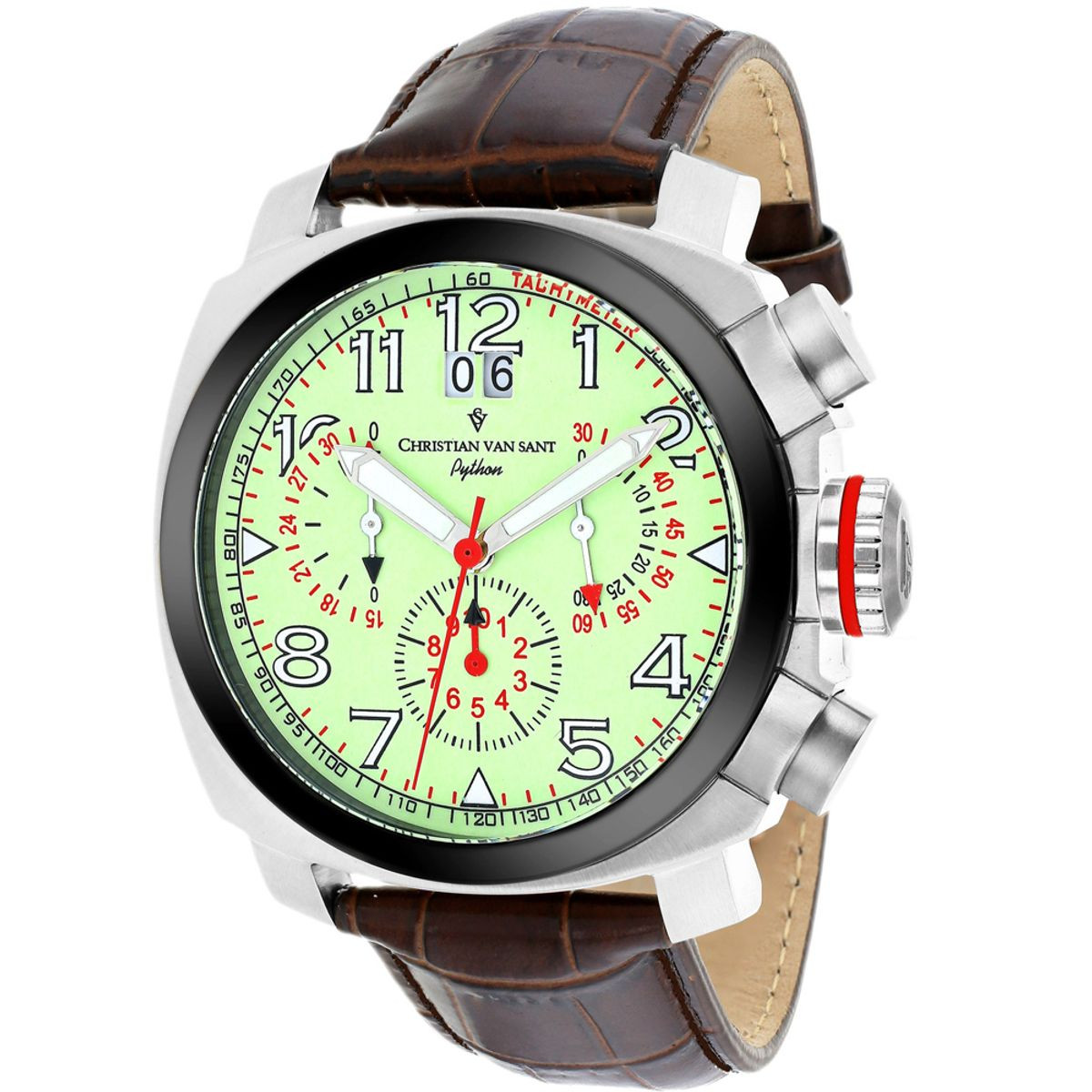 Christian Van Sant Men's Grand Python Luminous Dial Watch product image