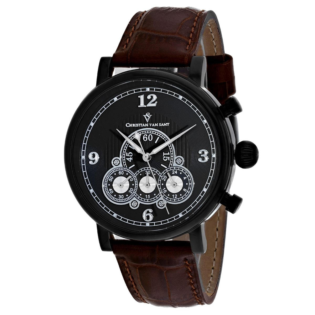 Christian Van Sant Men's Black Dial Watch product image