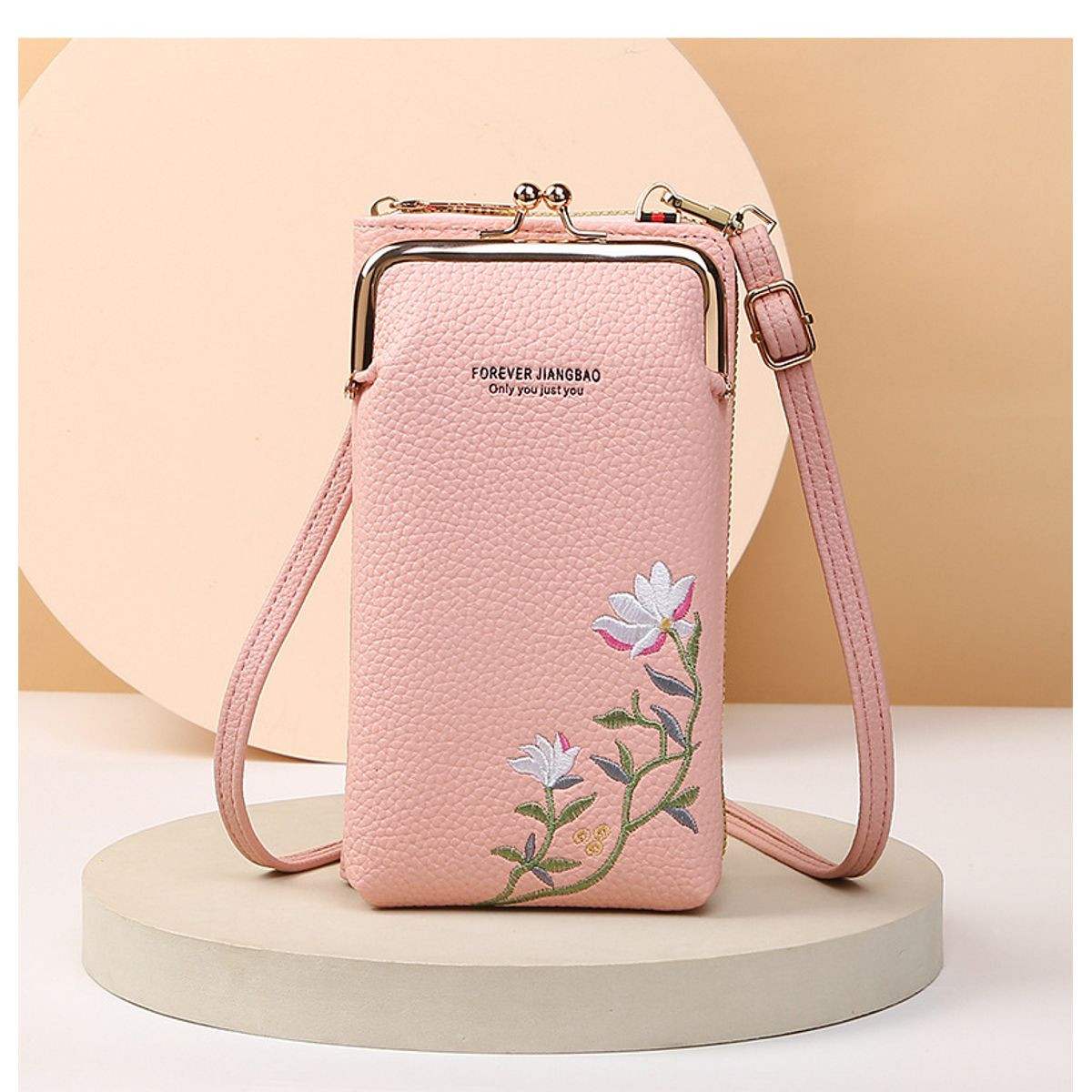 Clarissa Clip Zip Crossbody Wallet product image