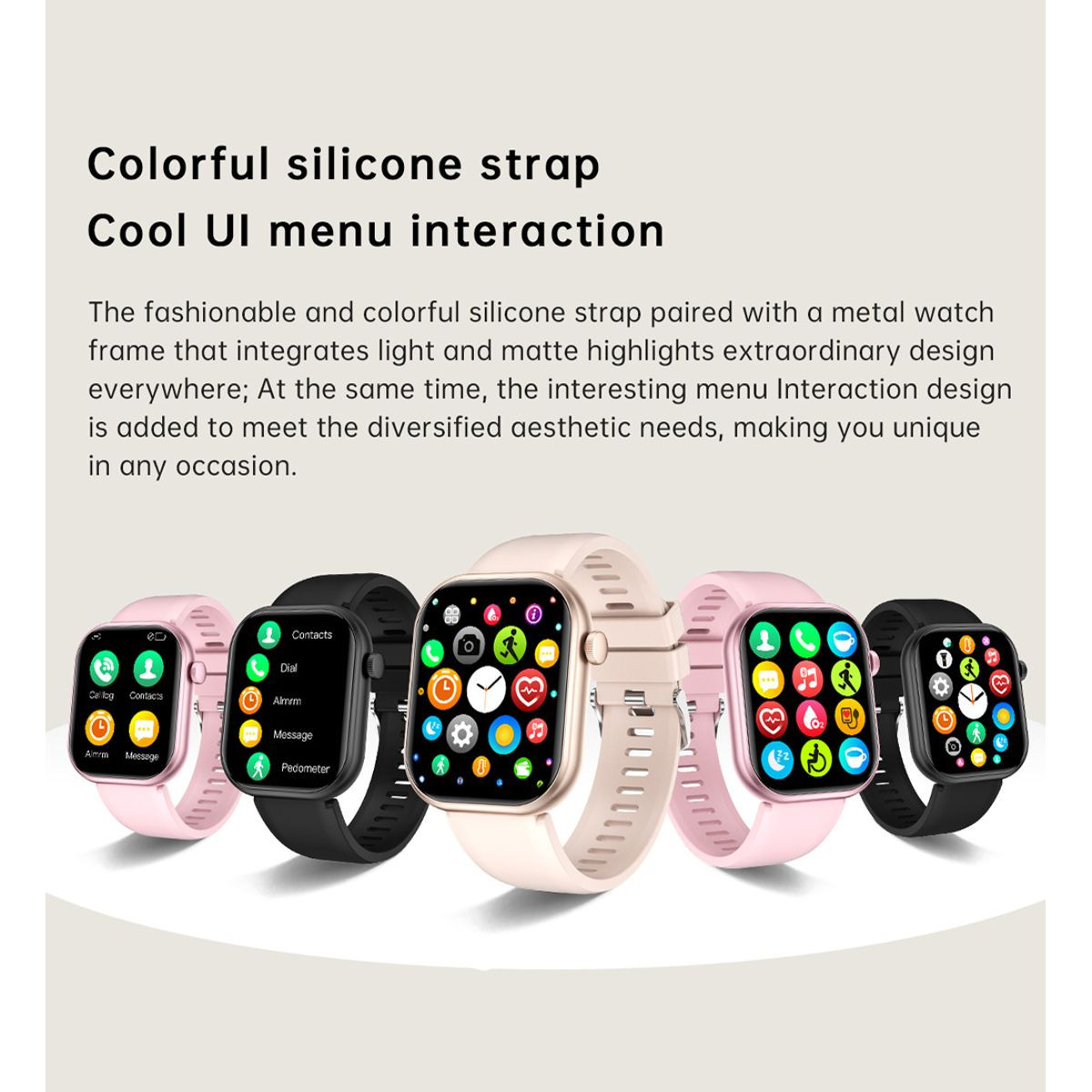 Fashion Smart Watch with Dual Bands product image