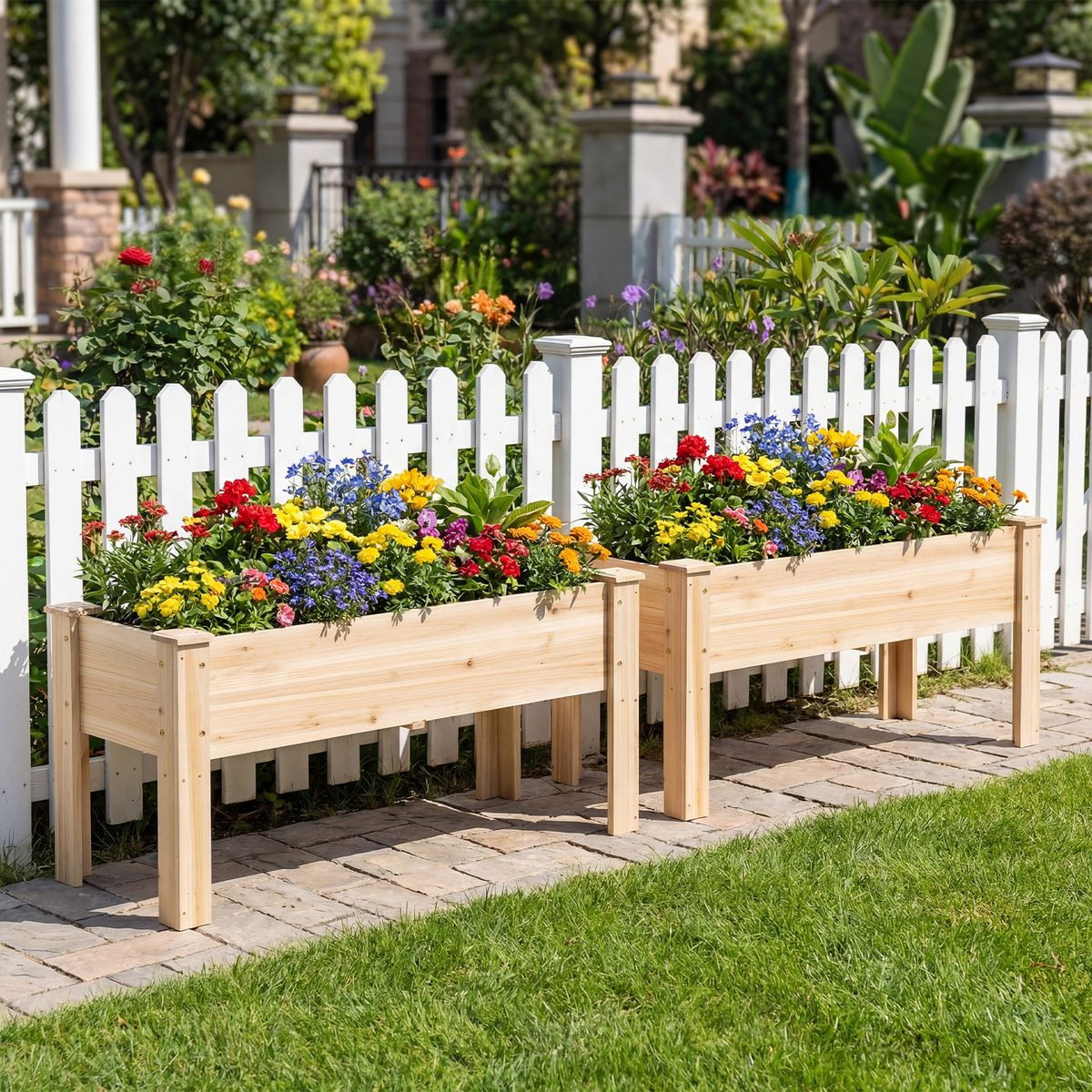 Wooden Raised Garden Bed (1- to 2-Pack) product image