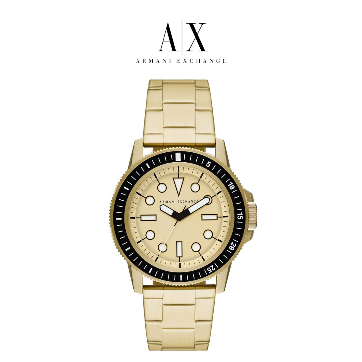 Armani Exchange Men's Classic Gold Dial Watch product image