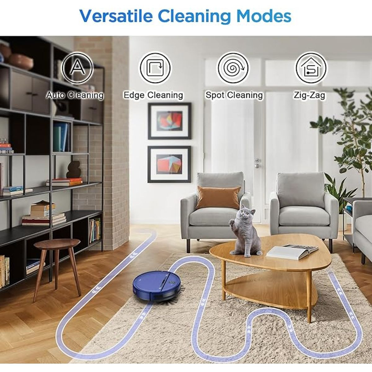 ZC WAS 2-in-1 Robot Vacuum product image