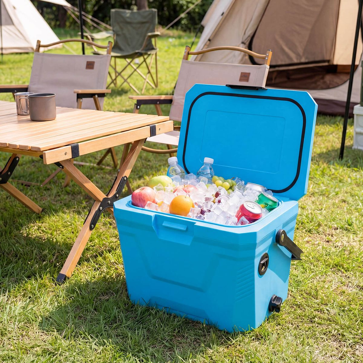 Insulated Hard Shell Portable Cooler product image