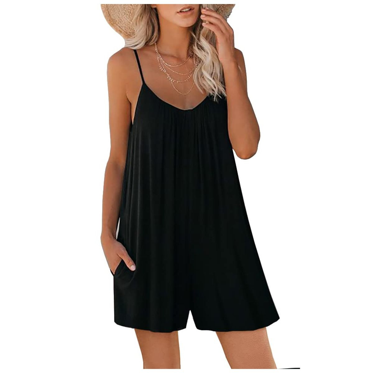 Women's Casual Spaghetti Strap Romper product image