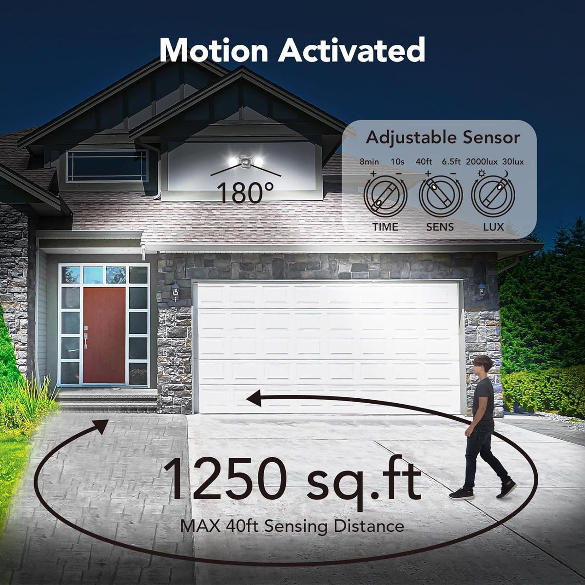 Orien Motion Sensor Outdoor Lights product image