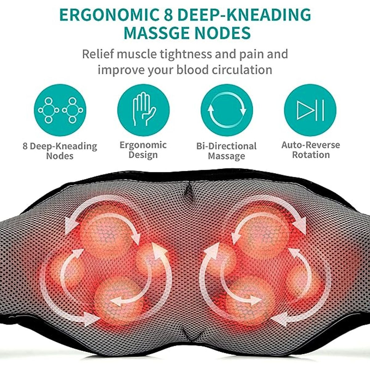 Shiatsu Neck Back Massager product image