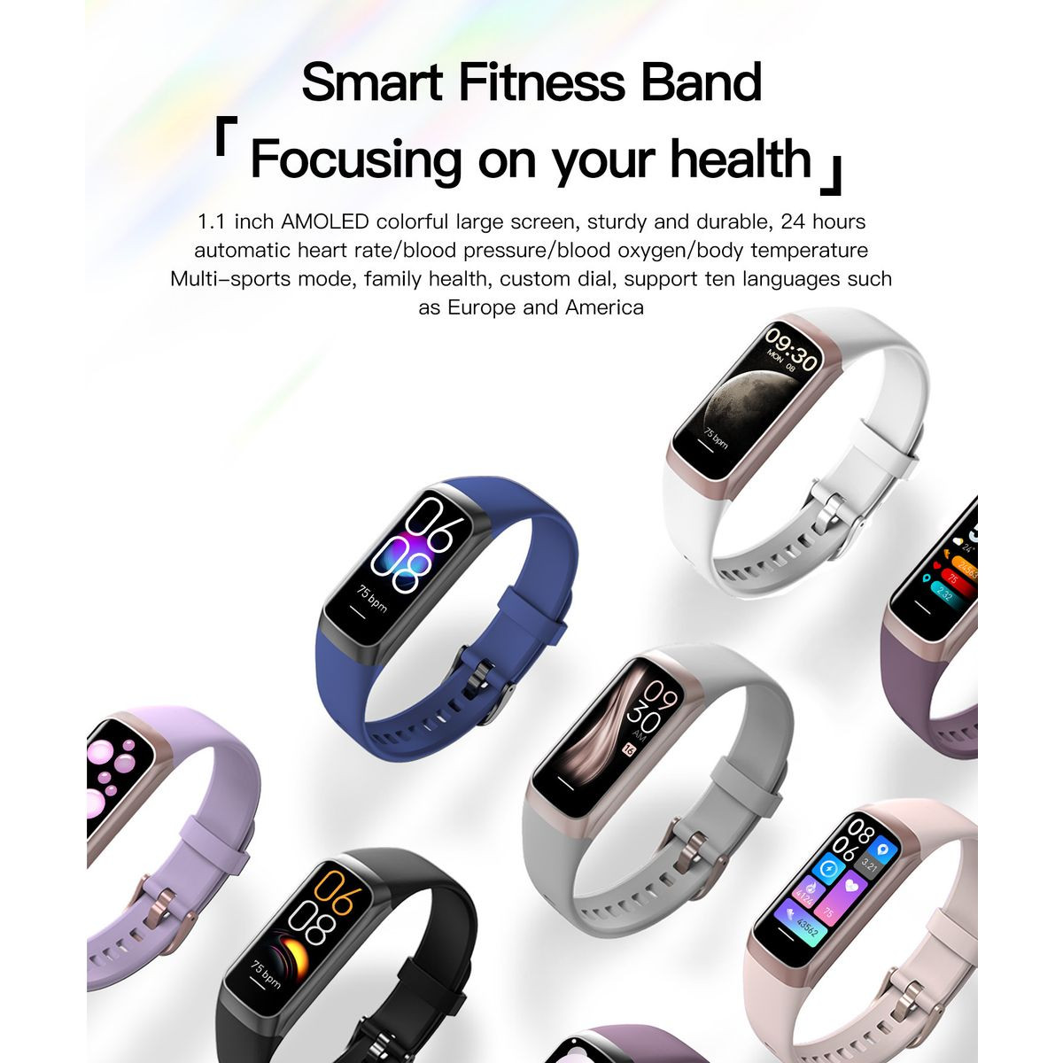 Waterproof Smart Fitness Band product image