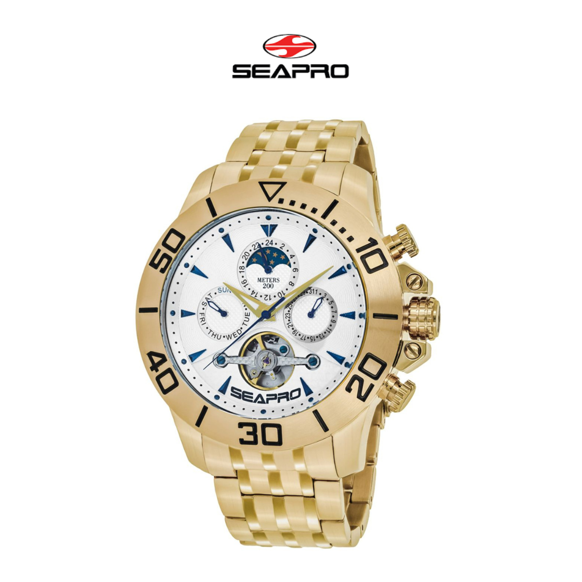 Seapro Men's Montecillo Silver Dial Watch product image