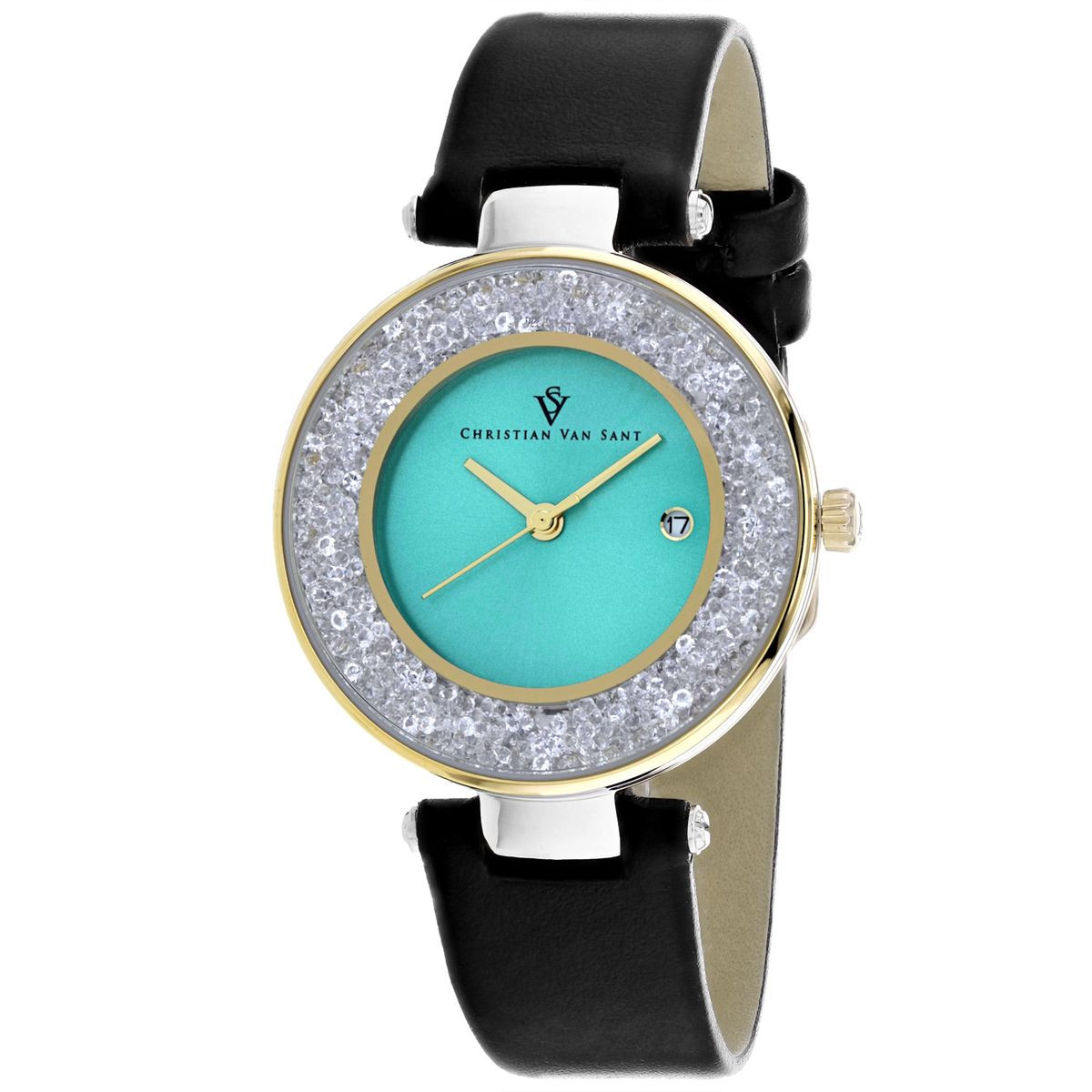 Christian Van Sant Women's Dazzle Blue Dial Watch product image