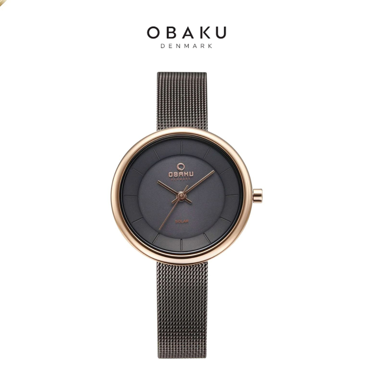 Obaku Women's Lys Black Dial Watch product image