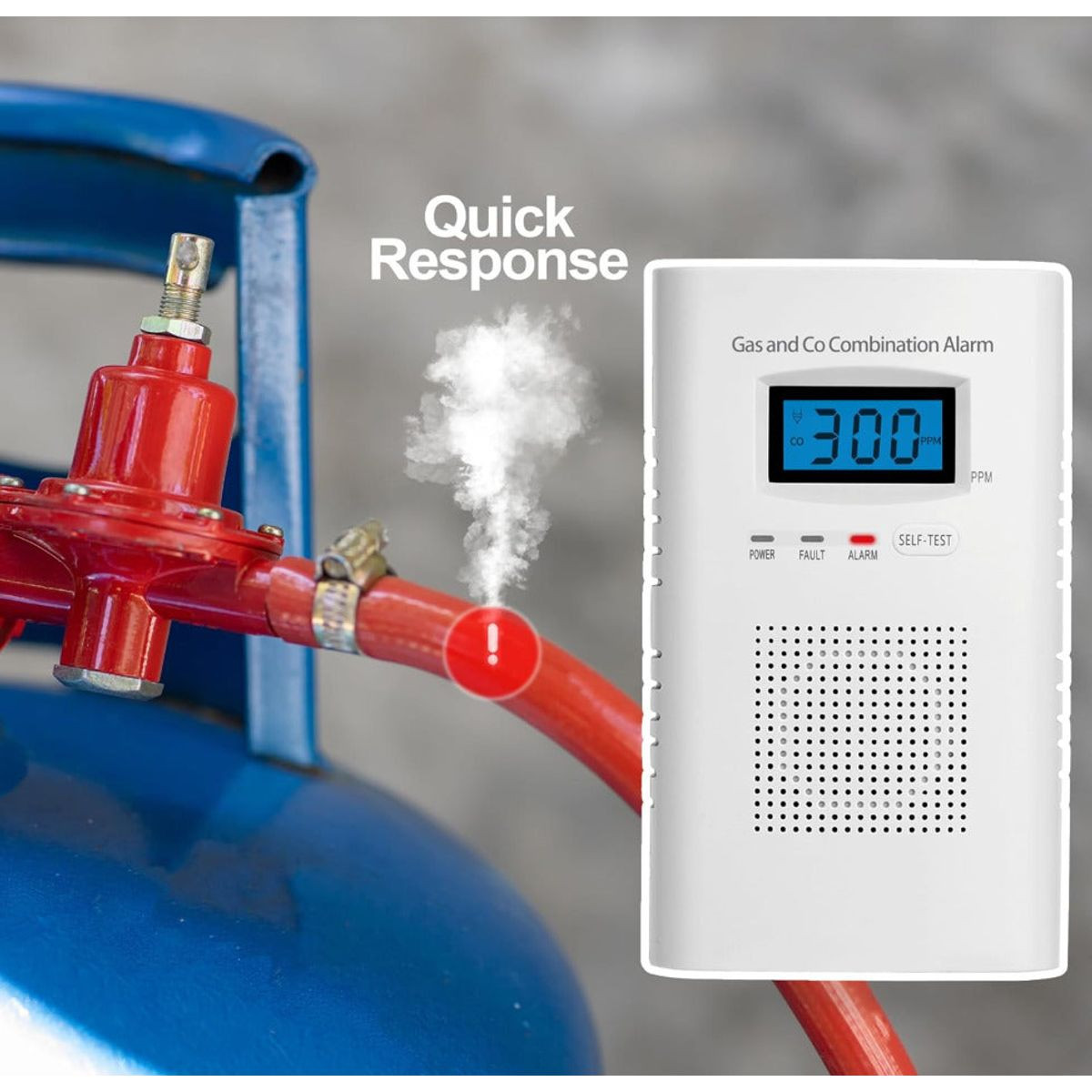 Gas & Carbon Monoxide Plug-in Detector (2-Pack) product image